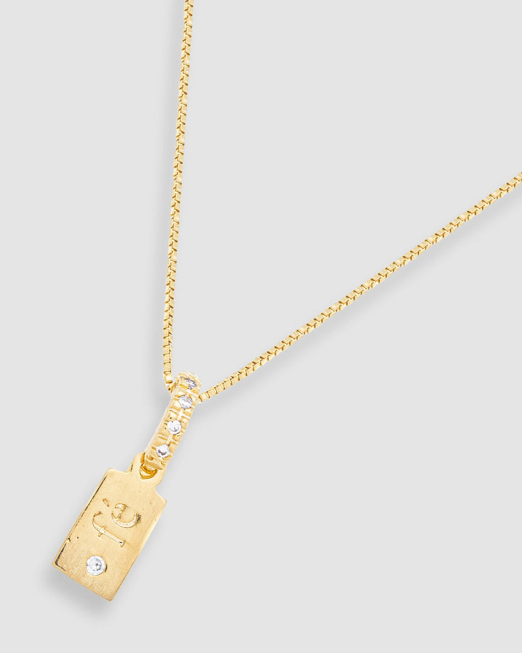 colar-placa-fe-dourada-papoula-blessed-be-1