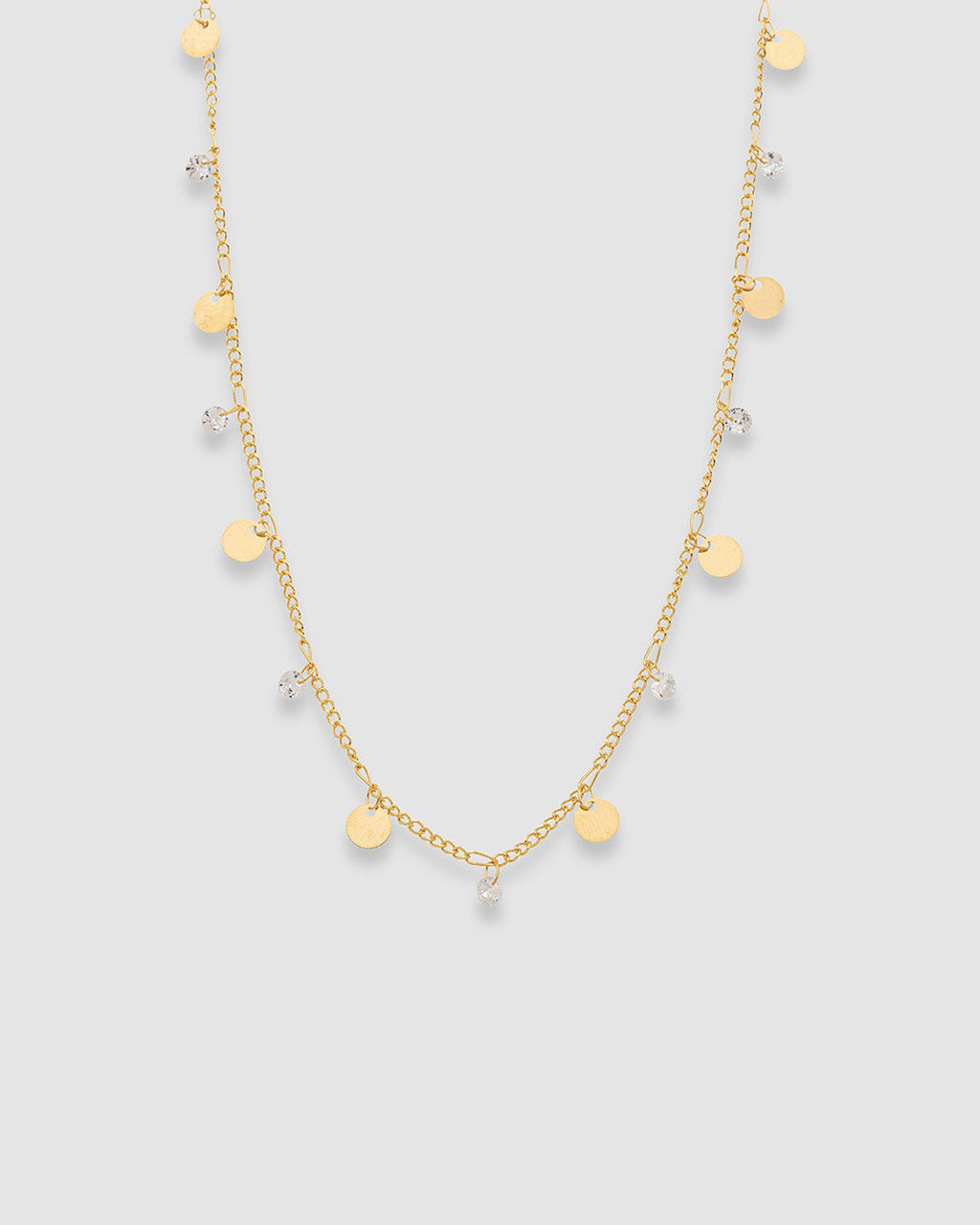 colar-com-pingentes-zirconia-e-chapas-45cm-dourada-papoula-light-dots-1